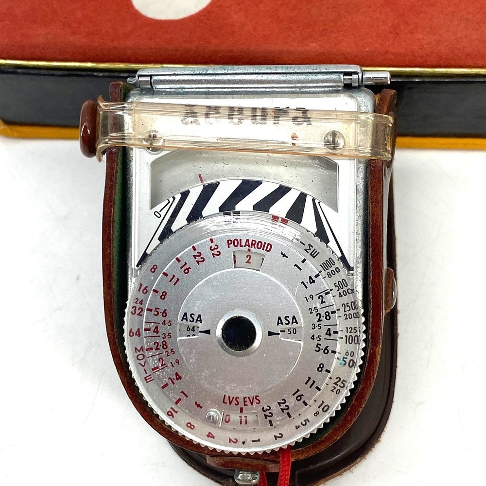 Accura Photo-Electric Exposure Meter Vintage Light Meter With Original Box